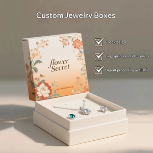 Luxury Custom Jewelry <b>Gift</b> <b>Box</b> with Drawer and Sky Map Design for <b>Earrings</b> Rings Necklaces - Product Image 3