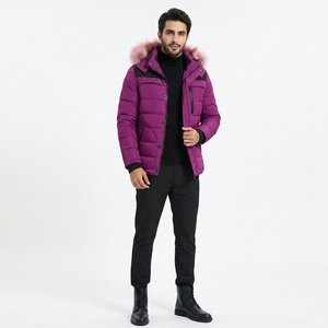 Reversible Men's Winter <b>Parka</b> Outdoor Coats with Long Thickening Plus Size <b>Jackets</b> Clothing - Product Image 1