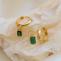 NATUNA Nouvelle Tendance Mini Porte-bijoux en Argent 925 pour Présentation Mariage Personnalisé Luxe Pierres Précieuses Boucles d'Oreilles