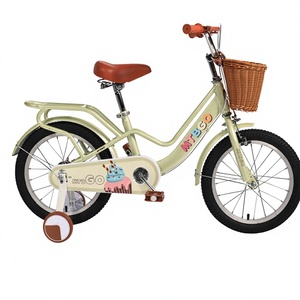 MTBGO Bicicleta para Niñas y Niños de 12 y 16 Pulgadas, Cuadro de Acero de Alto Carbono, Frenos, Bicicleta Infantil para Niñas - Product Image 3