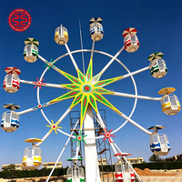 Atracciones de Parque de Diversiones, Mini Rueda de la Fortuna de 20 Asientos en Venta, Rueda de la Fortuna para Adultos, Rueda de la Fortuna Comercial