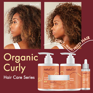Champú para el cuidado del cabello rizado sin sulfato de rastas Afro 4C orgánico con logotipo personalizado para cabello dañado rizado - Product Image 6