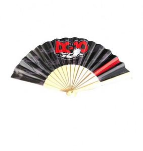High Quality Vintage Chinese Carved Handle Folding Hand Fans Plain Custom Wooden Fan - Product Image 4
