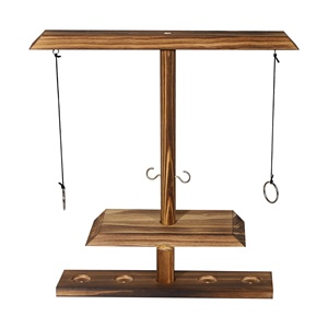 Eastommy ET-230324-<span class=keywords><strong>L</strong></span> tương tác Đồ chơi máy tính để bàn bằng gỗ móc <span class=keywords><strong>l</strong></span>àm bằng tay Trò chơi dành cho người <span class=keywords><strong>l</strong></span>ớn thanh bên móc và vòng <span class=keywords><strong>l</strong></span>ặp trò chơi - Product Image 1