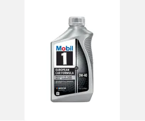 Mobil 1 European Car Formula Full Synthetic 0W-40, Motor Oil 1- Quart ( Pack of 6 )