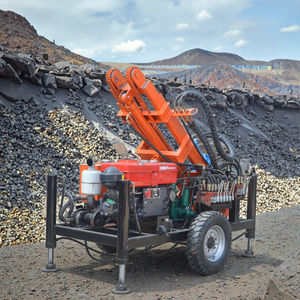 소형 휴대용 디젤 160미터 시추공 수맥 광산 시추 장비 판매 - Product Image 1