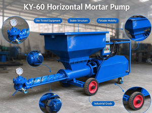 Bomba de Mortero Horizontal KY de 7.5KW, Máquina de Inyección de Alta Presión para Construcción - Product Image 2