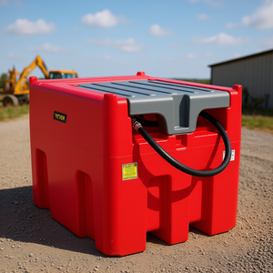 Serbatoio portatile per gasolio Yeor da 116 galloni con pompa a 12V e tubo per uso industriale - Product Image 2