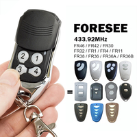 Mando a distancia para puerta de garaje eléctrica FORESEE FR36 FR36A FR36B FR38 FR42 FR46 FR1 FR4 FR11 FR30 FR32 de 433,92 MHz