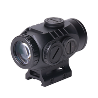 Lunette de visée Prism Scope Red Win Corsac 5x30 en aluminium avec lentilles multicouches, résistante aux chocs, étanche, accessoire optique d'observation extérieure