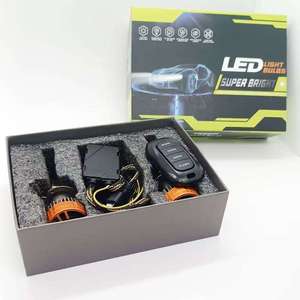 Phares LED à trois températures de couleur, télécommande, haute puissance 180W 12V, nouvelle compatibilité universelle, ampoules LED H4 9005 H7 H11 H1 - Product Image 5