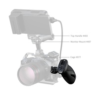 Poignée latérale rotative NATO SmallRig avec pince NATO pour appareil photo reflex numérique/kit de cage de moniteur, plaques de montage 5160