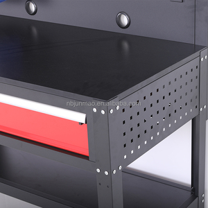 Germany <strong>UK</strong> Heavy-Duty Steel Workbench 2 Drawers <strong>Pegboard</strong> Back Panel OEM/ODM/OBM 3-Year Warranty Workshop Garage Modular System - Product Image 6