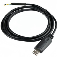 USB personalizado a RS485 Cable de alambre abierto 3C FT232RL + SP485 Chipset PVC chaqueta combinación blindaje para micrófono 8K resolución