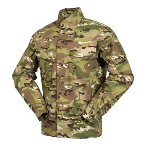 Conjunto de traje táctico AK de tres piezas para Primavera-Otoño, ropa de entrenamiento de camuflaje impermeable para exteriores, diseño de rana suelta - Product Image 5