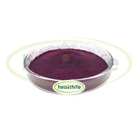 Healthife Natuurlijk Paarse Voedselpigment Anthocyanine Zwarte Radijs EV9 Zwarte Wortel Poeder
