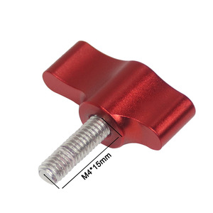Feichao Camera Mount M4x15 Stainless Steel Quick Release Hand Tightening Screw <b>Adapter</b> 1/4-20 Thread - Product Image 3