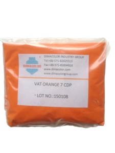 Vat Orange 7 Poudre-<span class=keywords><strong>Teinture</strong></span> de cuve haute résistance pour la <span class=keywords><strong>teinture</strong></span> du coton, du <span class=keywords><strong>lin</strong></span> et des fibres de cellulose - Product Image 2