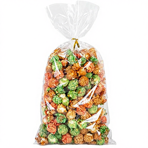 Sacs en cellophane BOPP de qualité alimentaire en gros, 12,5*27,5 cm, pour Noël, pour bonbons et emballages, avec fermeture autocollante - Product Image 4