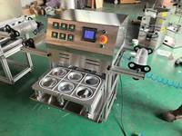 Scellant de plateau Salade Légumes Thermoscellage Atmosphère Modifiée Machine D'emballage/Sandwich Machine D'emballage Sous Vide Rinçage De Gaz
