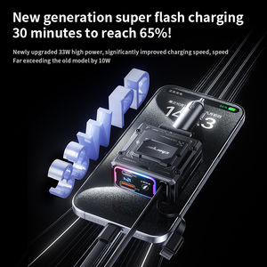 Tai nghe ô tô tích hợp bộ sạc nhanh đa năng thế hệ mới X3 hai trong một, có thể điều chỉnh hướng, hỗ trợ PD - Product Image 4