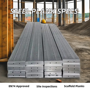 Nhà Máy OEM Q235 thép xây dựng đi bộ thang bộ phận giàn giáo ván Kích thước bảng-225*38/250*50/300*50 2M 3m Kích thước bảng - Product Image 3