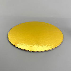 Sunshine Disposable Stand 4-12 Inches Food Grade Gold Round <b>Cake</b> Base <b>Board</b> - Product Image 4