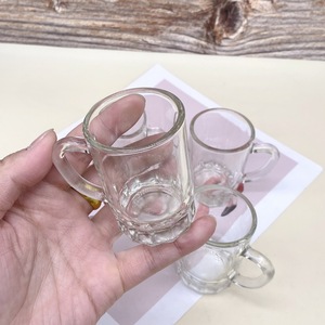 Verres à shot amusants et mignons de 1,5 oz (45 ml), mini bocaux en verre transparent, verres à shot pour fête, verres à punch originaux, verres à shot avec poignée - Product Image 3