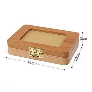 Boîte à dents <span class=keywords><strong>de</strong></span> lait bébé cadre Photo stockage des dents des enfants <span class=keywords><strong>souvenir</strong></span> cadeau <span class=keywords><strong>de</strong></span> <span class=keywords><strong>naissance</strong></span> artisanat en bois boîtes en bois - Product Image 3