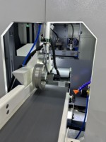 Scie à découper le bois CNC optimisée avec système de tri, caméra industrielle 4K haute performance et scanner visuel IA
