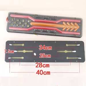 Feu arrière électronique à diodes 24 V pour camion et remorque, multifonctionnel universel avec clignotant séquentiel - Product Image 3