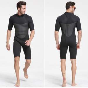Combinaisons de plongée courtes à manches courtes de 2 mm pour hommes, surf, natation, apnée, maintien au chaud, protection contre les méduses - Product Image 2