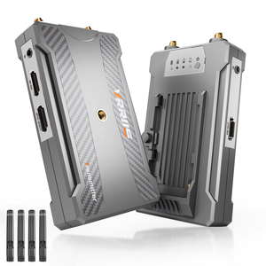 250M Portable 1-compatible Transmitter and Receiver One-to-many <b>Wireless</b> Video Extender Kit for DSLR Camera PS4 to Projector - Product Image 2