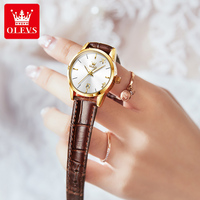Montre à quartz pour homme OEM 2865 personnalisable avec logo ODM, étanche, lumineuse, en alliage et cuir, idéale comme cadeau d'affaires