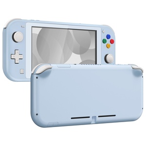 Sky Blue Full Shell <b>Case</b> for <b>Nintendo</b> Switch Lite, Smooth UV Coated Finish - Product Image 1