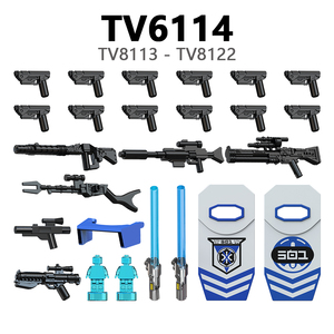 Space Stormtrooper 212 501st Clone Trooper <span class=keywords><strong>Anakins</strong></span> Skywalker Obi Wans Minifigs Building Block Sets Jouets pour enfants TV6108-6116 - Product Image 3