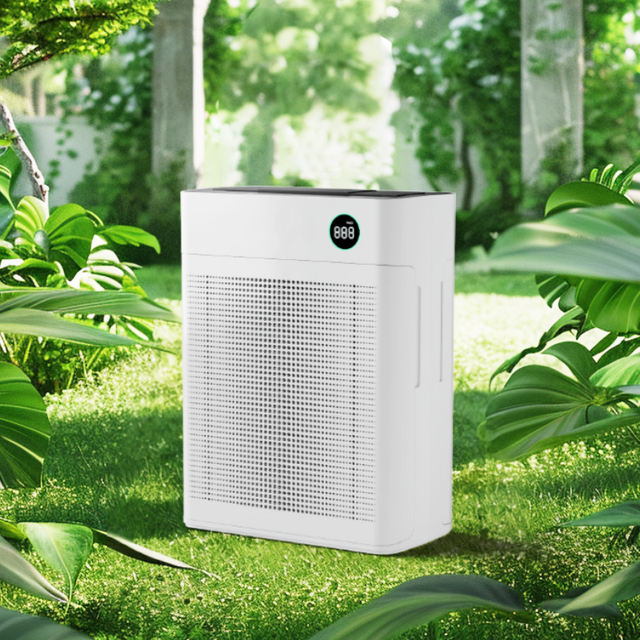 OEM/ODM Tuya Wifi Portable 2 in 1 Air Purifier with True Hepa Filter Air Purifier for Small Home Smokers Dust Pets Hair