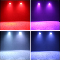 36*10W 380W RGBWauv DMX512 Projecteur LED Wash à tête mobile avec zoom, CRI 95 élevé, 6-en-1, IP33 pour DJ, discothèque, soirée
