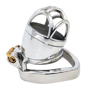Dispositivo de Castidad Masculino de Acero Inoxidable FRRK 304, Jaula para Pene Resistente, Herramienta Sexual BDSM, Candado para Pene, Producto Sexual para Hombre - Product Image 5