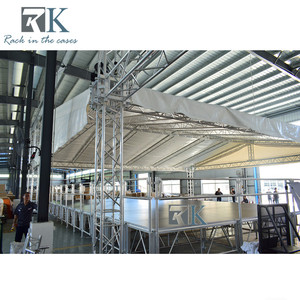 ระบบโครงถักเวทีอลูมิเนียมสำหรับใช้งานกลางแจ้งและในร่ม พร้อมบันได - Product Image 5