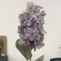 Bunga Hydrangea Sutra Buatan BBGS - Dekorasi Rumah Mewah Bergaya Vintage untuk Musim Semi, Natal, Ulang Tahun, Pernikahan Model 1047548161576