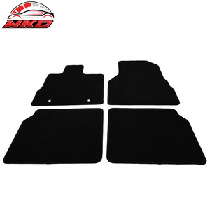Tapis de sol pour Chevy Equinox 10-17 avant et arrière 4 pièces en velours noir - Product Image 3
