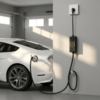Nouveau chargeur EV portable 3,5 kW 16A Plug and Play, étanche IP65 avec écran LCD, contrôle par application, garantie de 18 mois