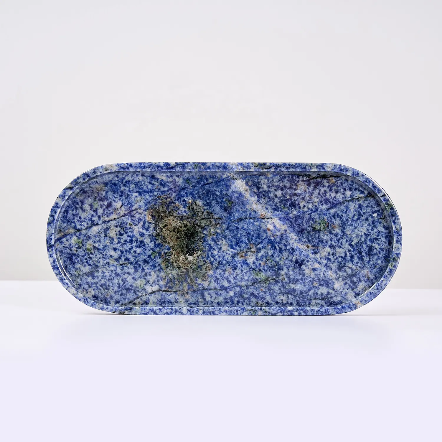 Роскошная мраморная декоративная тарелка для домашнего отеля квадратная Современная стильная голубая подвеска для ювелирных изделий из камня