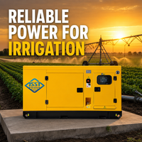 Générateur diesel super silencieux JSST 60 kVA alimenté par un moteur Cummins/YangDong, groupe électrogène mobile triphasé sur remorque pour la construction et l'agriculture