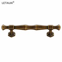 Poignées et Boutons de Meuble en Alliage de Zinc Style Vintage, Profilés Géométriques pour Cuisine, Chambre, Armoire, Tiroir, Quincaillerie de Meuble
