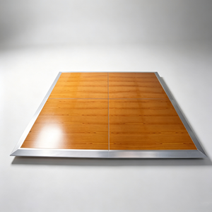 Plancher de danse en contreplaqué de style moderne de haute qualité avec bordure en aluminium pour les mariages, les défilés de mode, les spectacles et les événements - Product Image 1