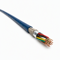 Flexibler Abgeschirmter 20AWG Mehradrig PVC-Isolierter Verzinnter Kupfer Flammhemmender Industrieller Steuerungskabel 2464 Typ Elektronikkabel