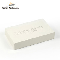 Boîtes d'emballage en carton antichoc EPE avec logo gaufré personnalisé en usine boîtes en papier blanc pour produits électroniques