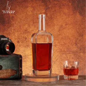 Bán Buôn 500Ml 750Ml Tequila Brandy Vodka Gin Rum Whiskey Whisky Glass Rượu Chai